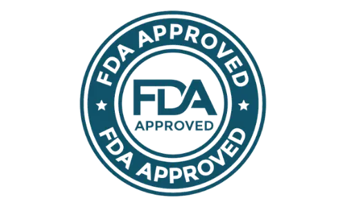 TerraCalm FDA Approved facility badge